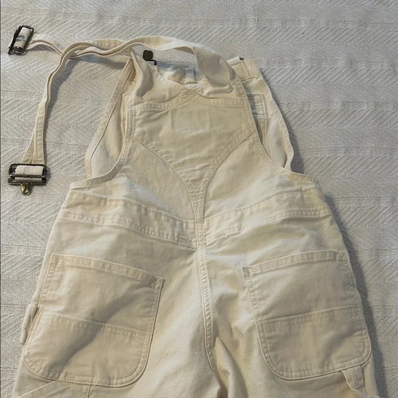 Carhartt Off-White Bib Overalls - Picture 2 of 5
